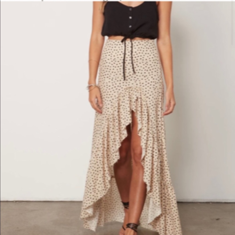 Stillwater Hola  Ruffle Skirt sz M